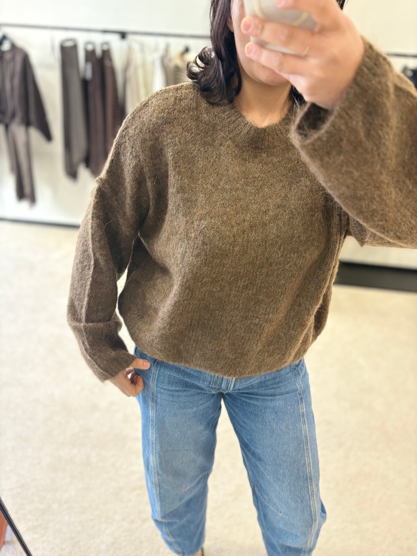 Pull brown cashmeer
