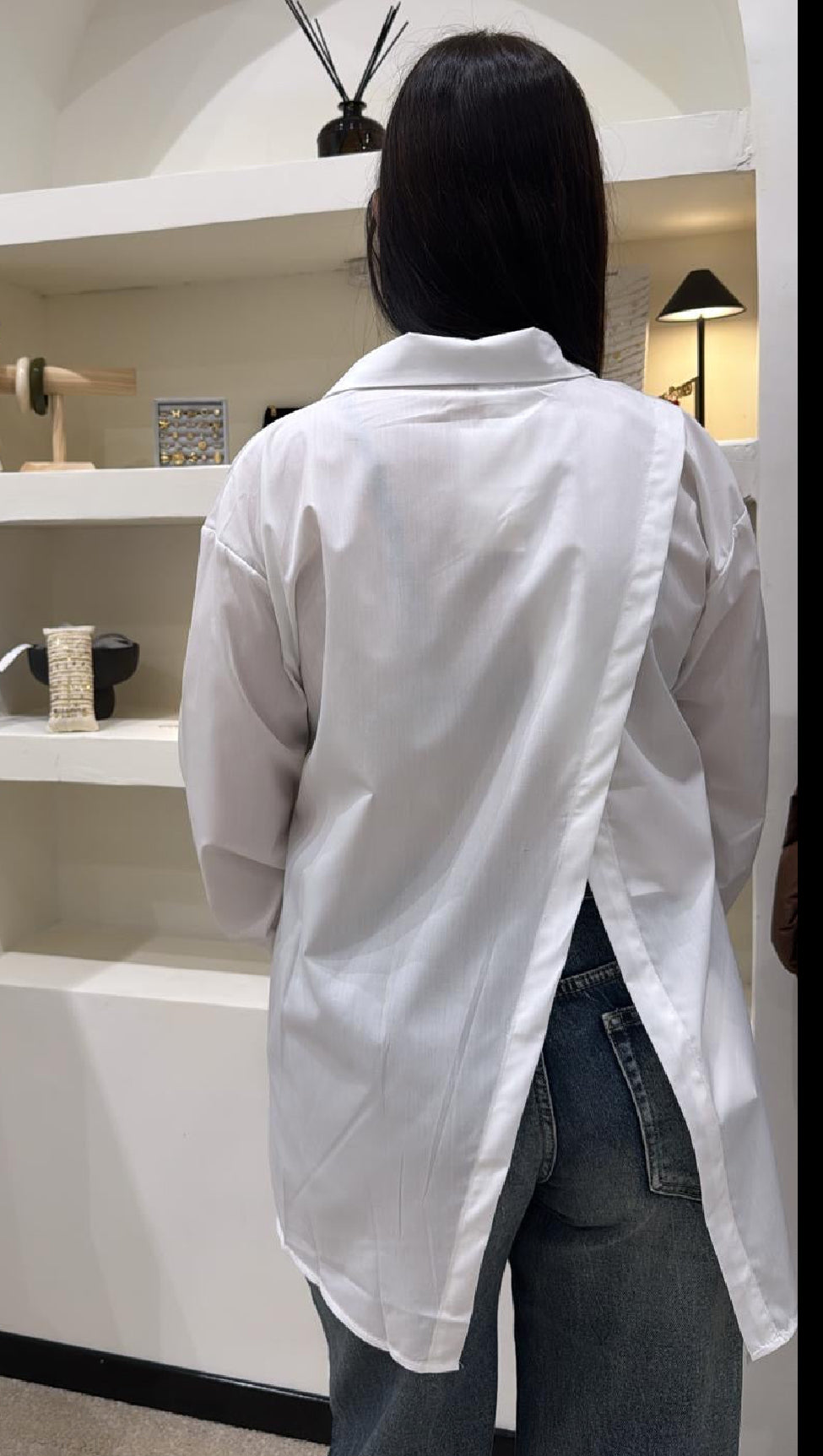 Chemise Blanche Oversize – Coupe Relax
