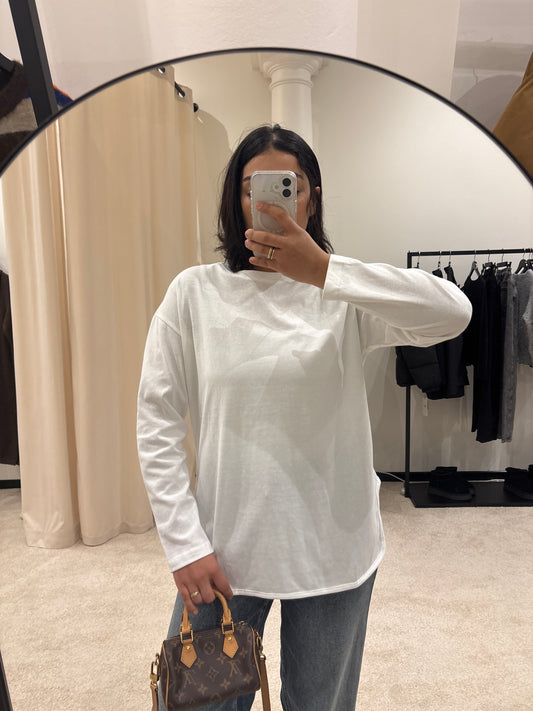 Pull Blanc kamy