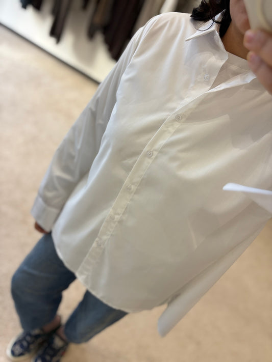 Chemise Blanche Oversize – Coupe Relax